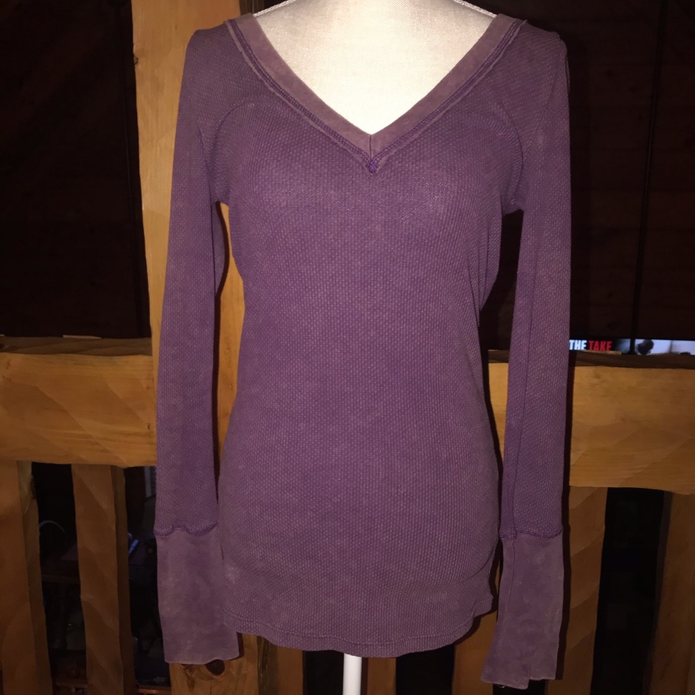 Free people zip cuff thermal